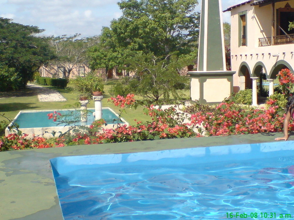 Hacienda San Francisco Tzacalha Hotell Dzidzantún Exteriör bild
